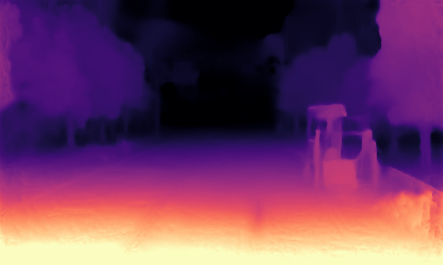 KBR depth on DrivingStereo